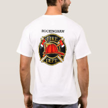 Feuerwehremblem Rot und Schwarz