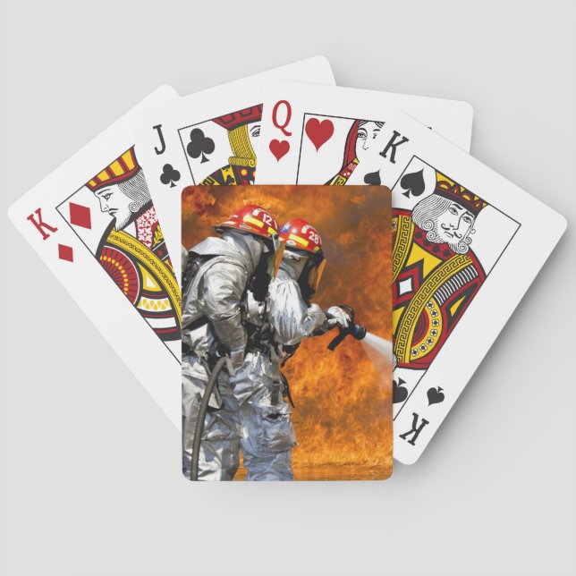 Feuerwehren Spielkarten (Rückseite)