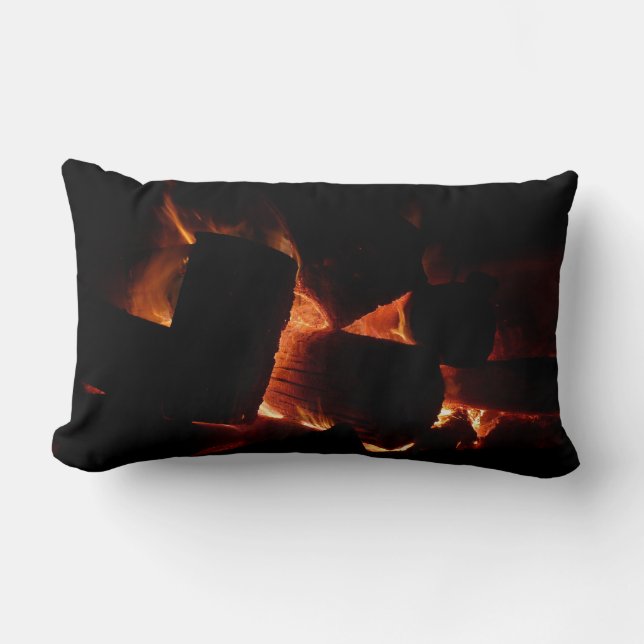 Feuerwehren Winterbrennprotokolle Lendenkissen (Vorderseite)