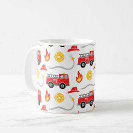 Feuerwehrfahrzeug Kaffeetasse