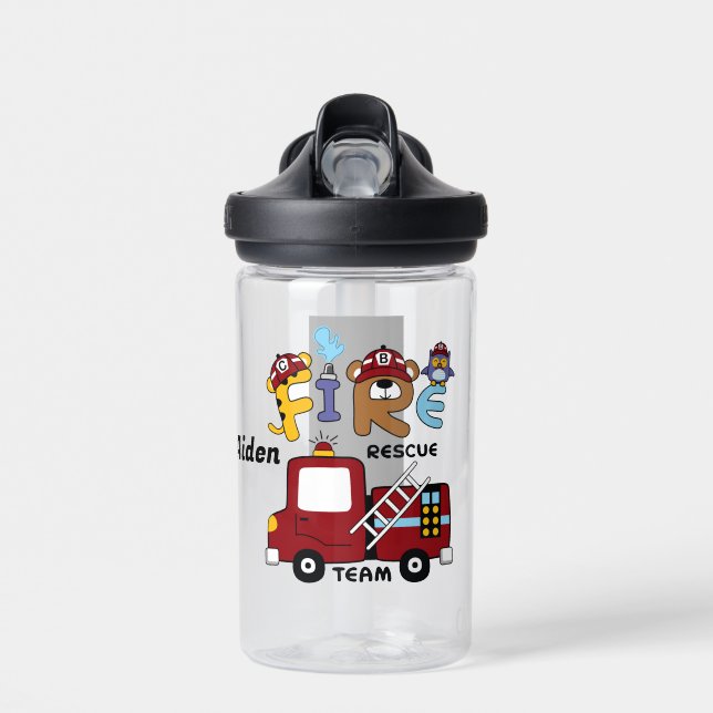 Feuerwehrfahrzeug Trinkflasche (Vorne)