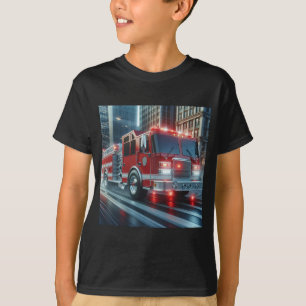 Feuerwehrfahrzeug von Natasha Us T-Shirt