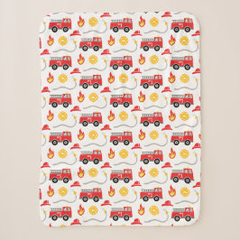 Feuerwehrfahrzeuge Kinder Sherpadecke