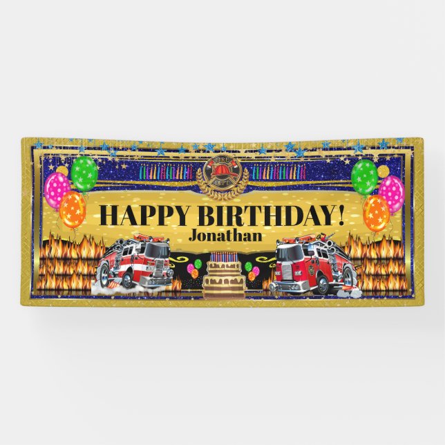 Feuerwehrfest-Banner Banner (Horizontal)