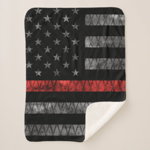 Feuerwehrfeuerflagge Sherpadecke