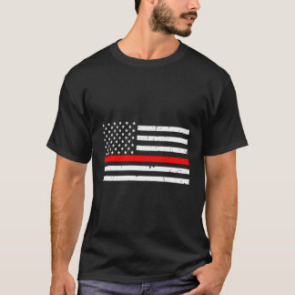 Feuerwehrfeuerflagge T-Shirt