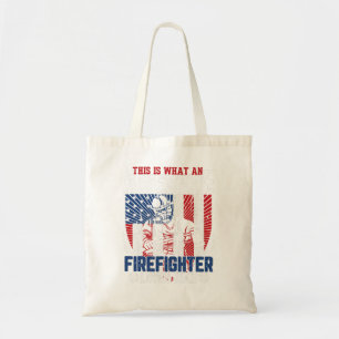Feuerwehrfeuermann Das ist ein Phantastisches Feue Tragetasche
