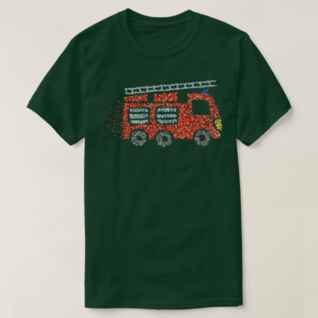 Feuerwehrfeuerwehr Feuerwehr Feuerwehr Feuerwehr T-Shirt (Design vorne)