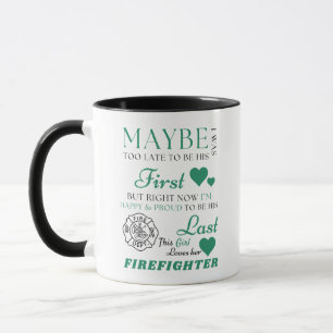 Feuerwehrfrau-Ehefrau - Stolze Feuerwehr-Gattin &  Tasse