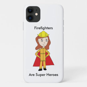 Feuerwehrfrau Super Hero personalisieren Case-Mate iPhone Hülle