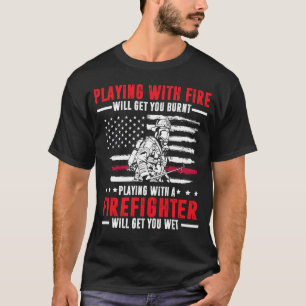 Feuerwehrgeschenk für Männer Lustiges Feuerwehr Wi T-Shirt
