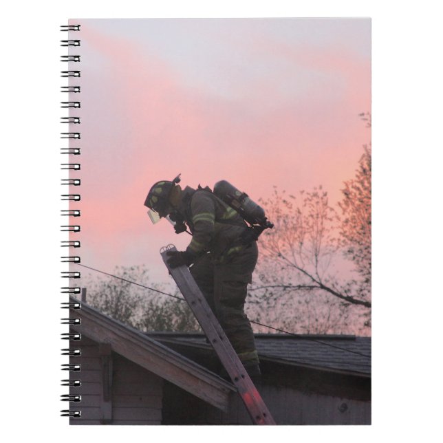 Feuerwehrheber Notizblock (Vorderseite)