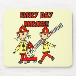Feuerwehrhelden T-Shirts und Geschenke Mousepad