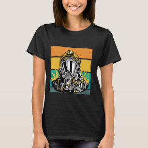 Feuerwehrheldin, tapezierter Feuerwehrheldin T-Shirt