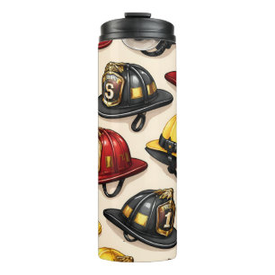 Feuerwehrhelm Muster professionell Feuer stati Thermosbecher