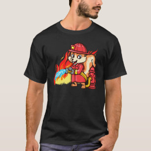 Feuerwehrhirnvogel Feuerkämpfer 911 Feuerwehr T-Shirt