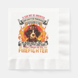 Feuerwehrhund Serviette