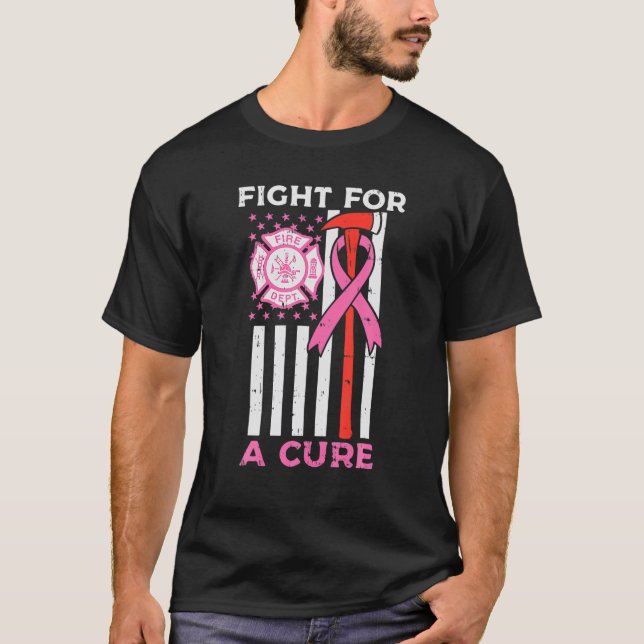Feuerwehrkampf um eine Heilung des amerikanischen  T-Shirt (Vorderseite)