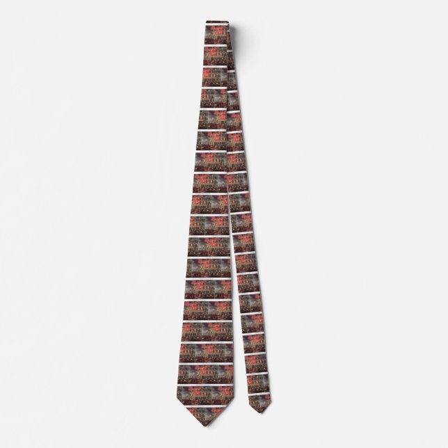 Feuerwehrleute, Feuerwehrmänner, Feuerwehrmann Krawatte (Vorderseite)