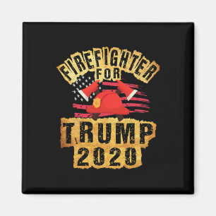 Feuerwehrleute für Trump Wiederwahl Trump Magnet