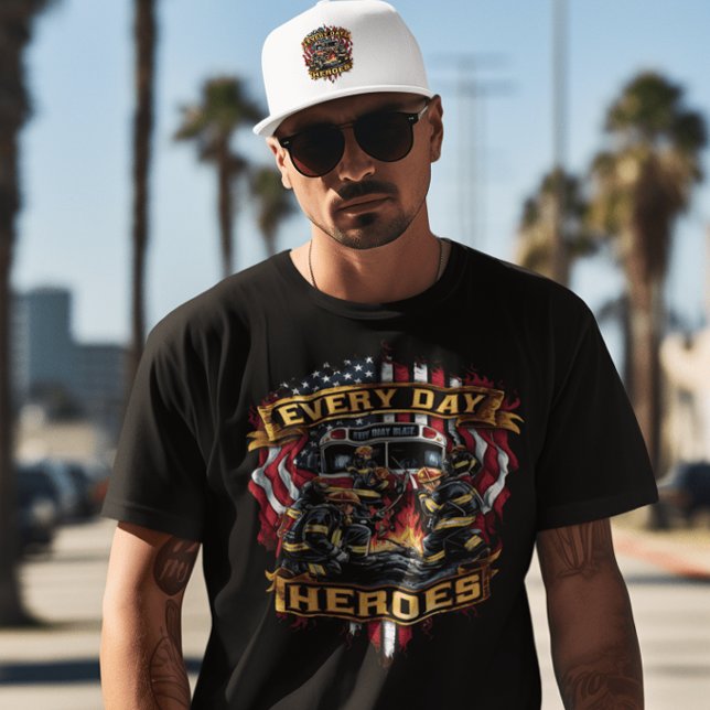 Feuerwehrleute kämpfen Blaze T-Shirt (Von Creator hochgeladen)