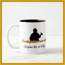 Feuerwehrleute sind heiß