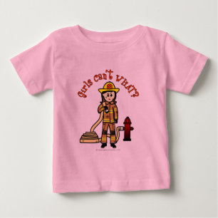 Feuerwehrmädchen Baby T-shirt