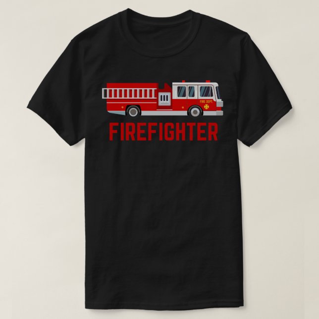 Feuerwehrmann 2 T-Shirt (Design vorne)