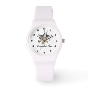 Feuerwehrmann-Abziehbild Armbanduhr