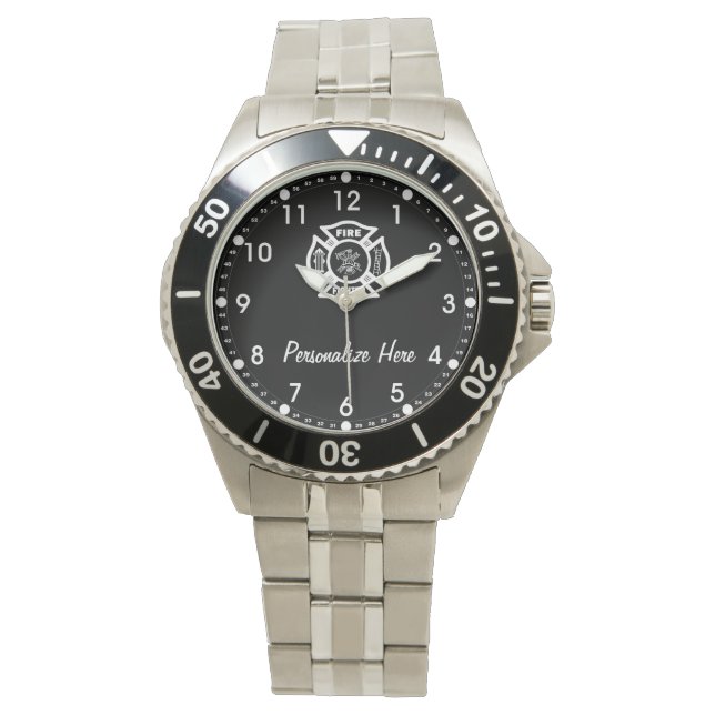 Feuerwehrmann Armbanduhr (Vorderseite)