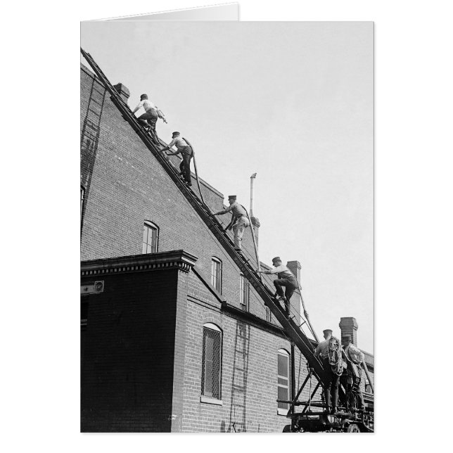 Feuerwehrmann-Ausbildungsstätte, 1920 (Vorne)