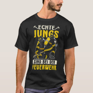 Feuerwehrmann beruflich gerettet Papa Job Sprichwo T-Shirt
