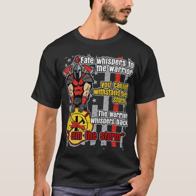 Feuerwehrmann bin ich der Sturm T-Shirt (Vorderseite)