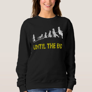 Feuerwehrmann bis zum Ende stolz auf Feuerwehrleut Sweatshirt
