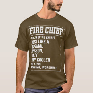 Feuerwehrmann Definition Feuerwehrmann Feuerwehrma T-Shirt