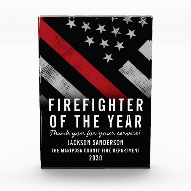 Feuerwehrmann des Jahres - Anerkennung von Mitarbe Fotoblock (Vorderseite)