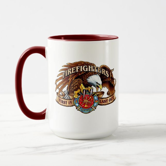 Feuerwehrmann Eagle Tasse (Links)