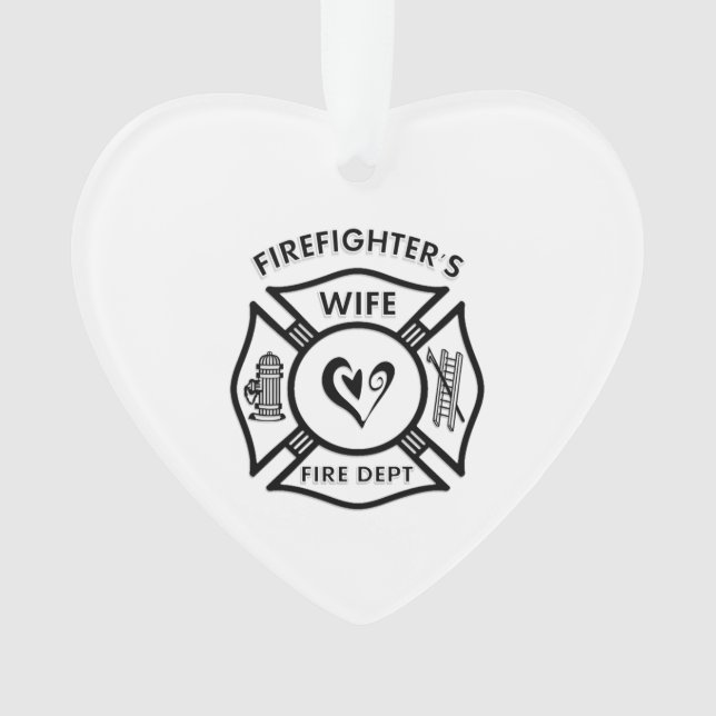 Feuerwehrmann-Ehefrau Ornament (Vorderseite)