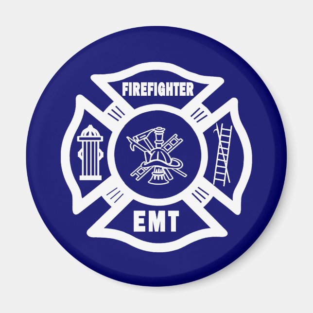 Feuerwehrmann EMT Magnet (Vorne)