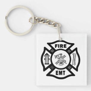 Feuerwehrmann EMT Schlüsselanhänger