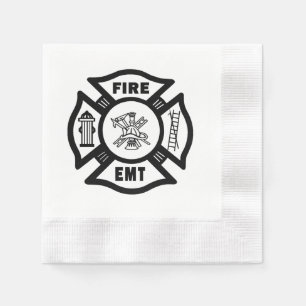 Feuerwehrmann EMT Serviette