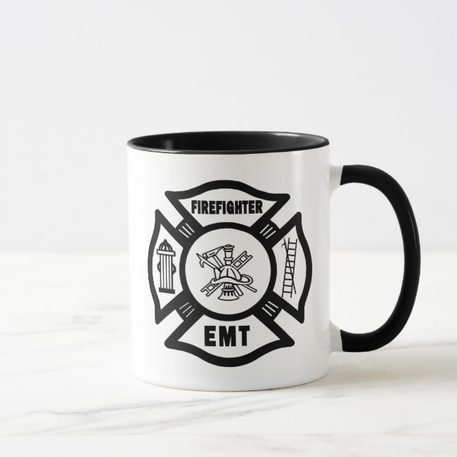 Feuerwehrmann EMT Tasse (Rechts)