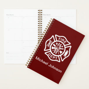 Feuerwehrmann Feuerwehr Individuelle Name Planer