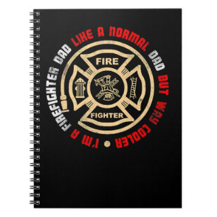 Feuerwehrmann Feuerwehrmann Mens Feuermann US Feue Notizblock