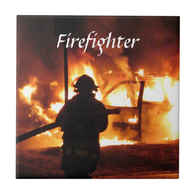 Feuerwehrmann    fliese (Vorderseite)