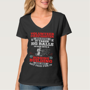 Feuerwehrmann Freiwillige Feuerwehr Feuerwehr T-Shirt
