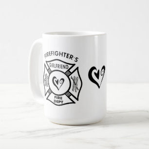 Feuerwehrmann-Freundin Kaffeetasse