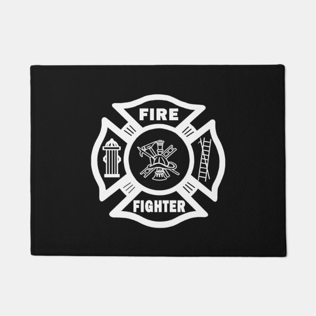 Feuerwehrmann Fußmatte (Vorderseite)