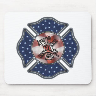 Feuerwehrmann-Geschenk Mousepad