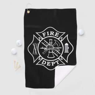 Feuerwehrmann-Golf-Tuch Golfhandtuch